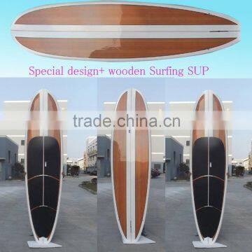 wholesale cheap sup paddle board Wooden Stand Up Paddle Board High Quality