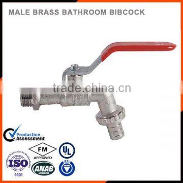 male brass bathroom bibcock