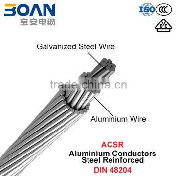 ACSR, Aluminium Conductors Steel Reinforced (DIN 48204)