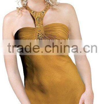 short evening dress t-0041