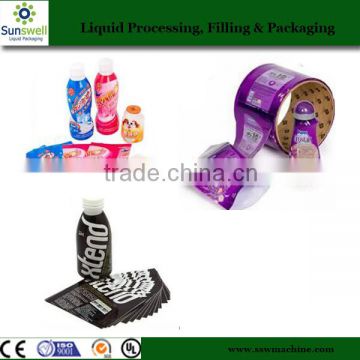 pvc shrink sleeve label in zhangjiagang