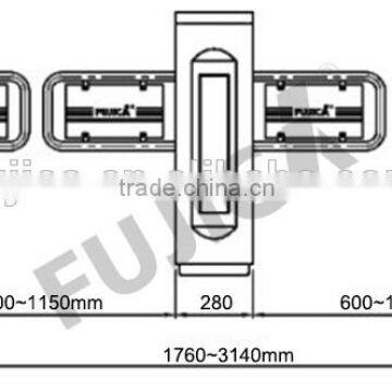 Optical Swing Turnstile Barrier for the Entrance of Government Facilities and Offices photo-2