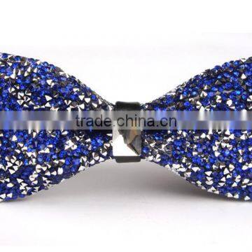 Men's Crystal Shining Wedding Party Pre Tied Bow Tie Bowtie