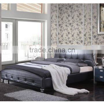 2015 Modern Fashion Boutique Leather Bed SY10059 photo-2