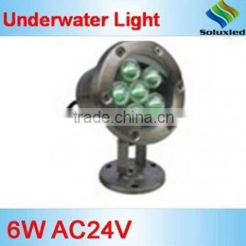 China Manufacturer Soluxled Garden Light 6W 12V/220V IP67 Waterproof Ourdoor Lamp