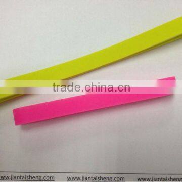 Pink color rubber band, durable silicone band