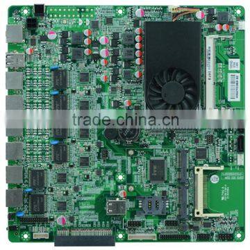N70SL 6 Intel 82583V Gigia NM70 Chipset Intel1037U 2 COM 6 LAN Firewall Motherboard
