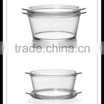 heat-resistant andeco-friendly Glass Casserole Pot