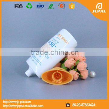 Oval Empty Cosmetic Tube For Sunscreen Packaging