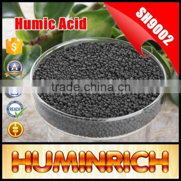 Huminrich Insoluble Slow Release Black Brown Granule Low Price Humic Acid photo-3