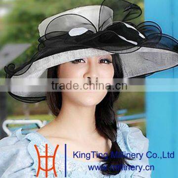 2013 New Design Ladies Sinamay Hats for Wedding