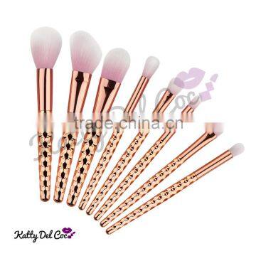 high quality rose gold 8pcs makeup brushes heart shape                        
                                                                                Supplier's Choice
