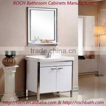 ROCH 8056 Modern Stainless Steel Eco-friendly Lacquer Bathroom Vanity