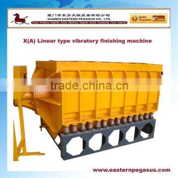 Stone vibratory polishing machine,Linear type