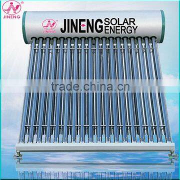 Low Pressure Color Steel Solar Water Heater With Reflector