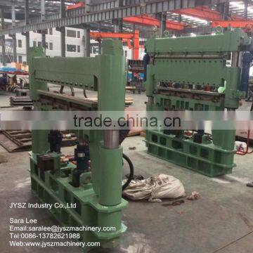 Metal steel aluminum copper strip cut to length line hydraulic shearing machine