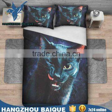 Polyester High Digital Adult Cute Dog Print Bedding Set photo-4