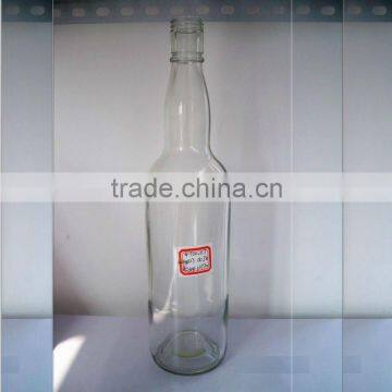 750ml glass liquor bottle voka bottle