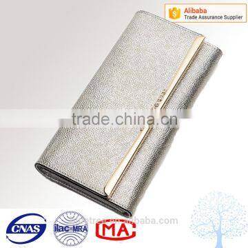 3 Fold Wallet in Shinny Pink Color,fashion and Elegant Style Feminine Wallet photo-3