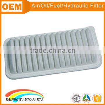 White heavy panel engine air filter car 17801-0Y010