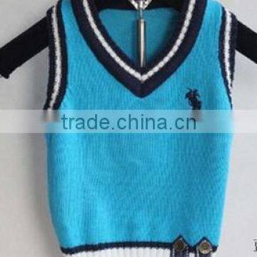 sleeveless babies knitting sweater designs