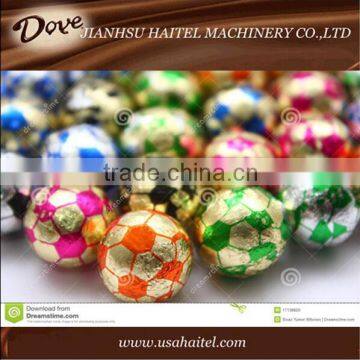 Jiangsu Yancheng automatic Chocolate Ball egg Wrapping Machine By Foil