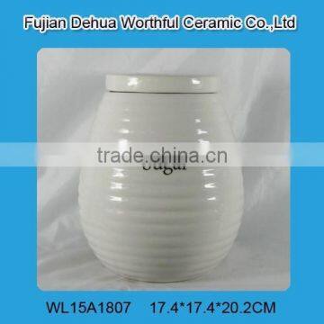 Ceramic seal pot with simple design