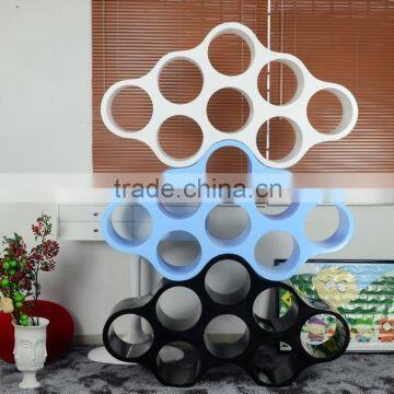 Modern Eight holes Colorful Display cloud bookcase