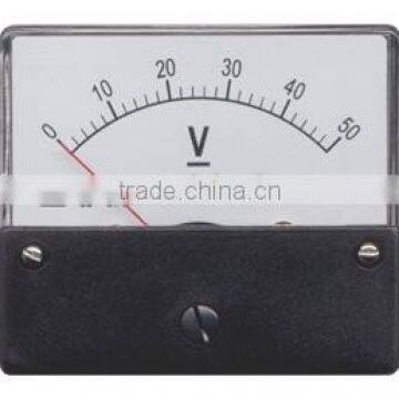 0-50V 80*80mm Panel Meter(Analog Panel Meter, Ammeter,Voltmeter)
