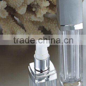 15ml/30ml Square Empty Acrylic Cosmetic Bottle, Lotion Packaging for Skin Care