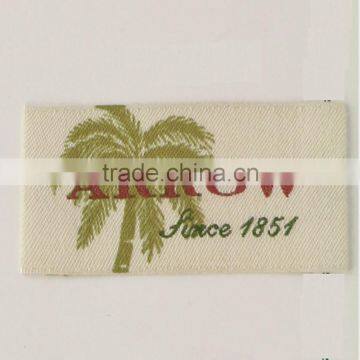 Merrow Border Garment Woven Label Computerized Damask Neck Label