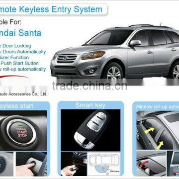 PKE Push Button Start Remote Keyless Starter Car Alarm System for Hyundai Tucson