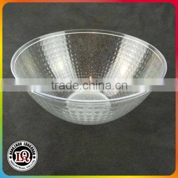 New Design Clear Color Dotted Plastic Bowl