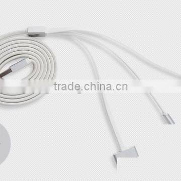 multi 3 in 1 USB charging cable for mobile phone