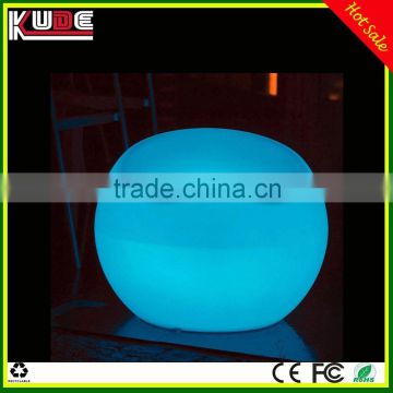 Modern bar furniture party LED apple stool/LED funny bar stool for nightclub