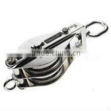 Stainless Steel Hook Swivel Block Pulley