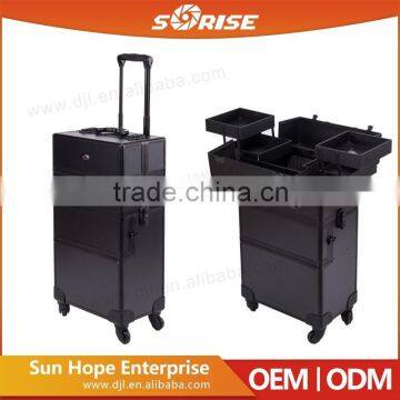 Professional New Fashion Trolley Train Case