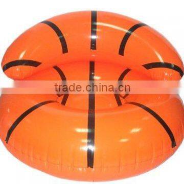 inflatable sofa chair armchair with basketball design