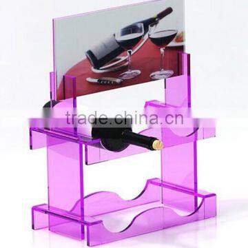 wine storage rack acrylic display wine holder