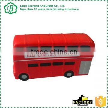 Customized high quality PU stress bus toy