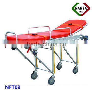 NFT09 Adjustable Patient trolley, ambulance stretcher