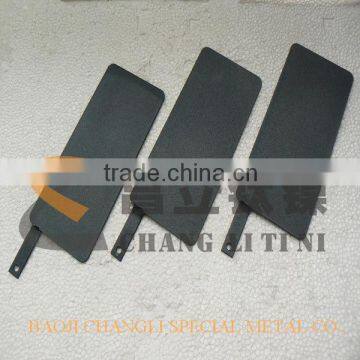 Ruthenium oxide coated titanium anode