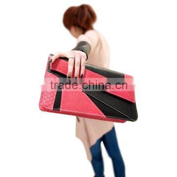 New Hot Serpentine Women Messenger Bags Hit Color Party Bags Tote Designer Handbags Brands Vintage Cover Women Handbag