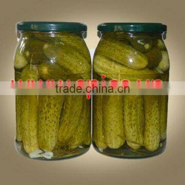 BABY CUCUMBER IN JAR GLASS