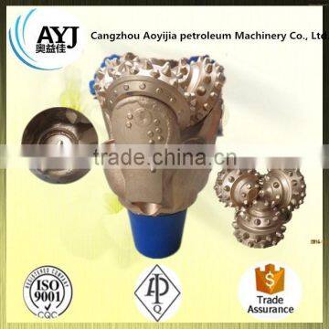 TCI steel tooth tungsten carbide rock drilling tool