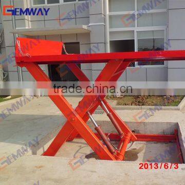 Hydraulic small equipment scissor lift table 1 ton