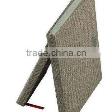 2013 latest hottest Hardcover fabric diary notepad organizer planner notebook