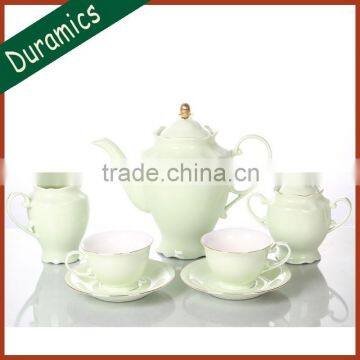 Fine China colorful dinnerware tea sets