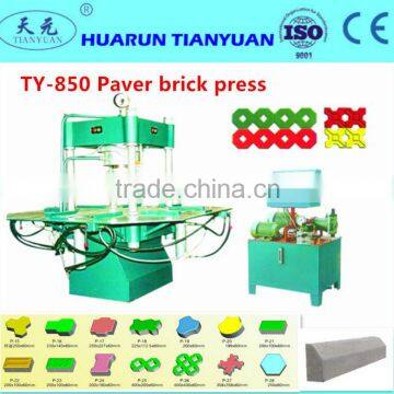 Model TY-850 multi-function interlock cement paving stone
