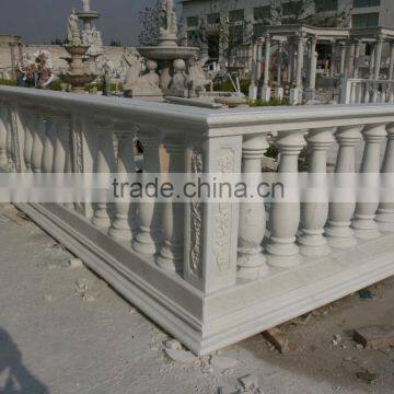 Villa External Wall Decortion Hand Carved Half and Solid Sandstone Bulasters photo-2